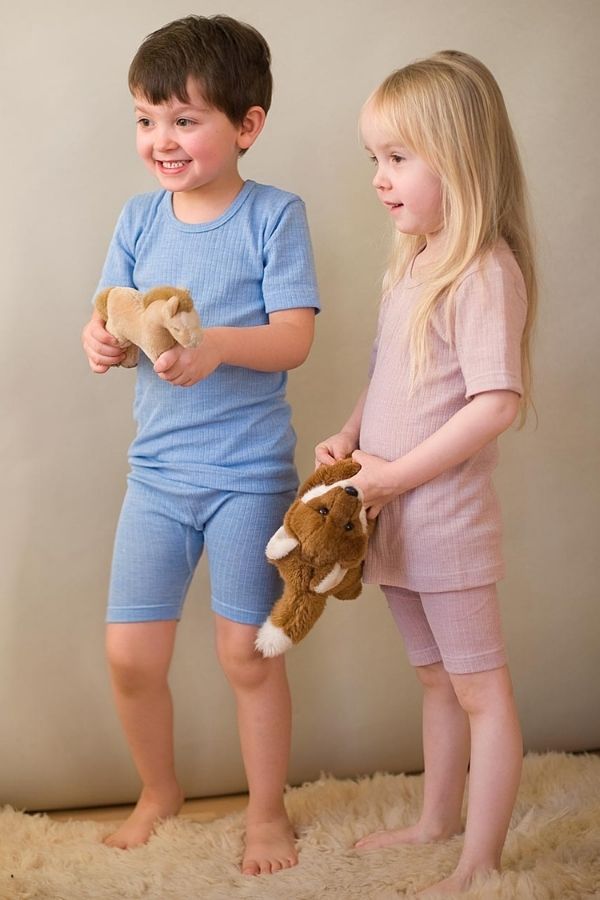 Cosilana Organic Cotton Wool Silk Kids Underpants