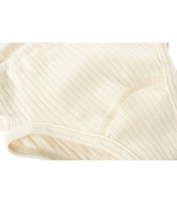 Cosilana Organic Cotton Wool Silk Kids Briefs Natural