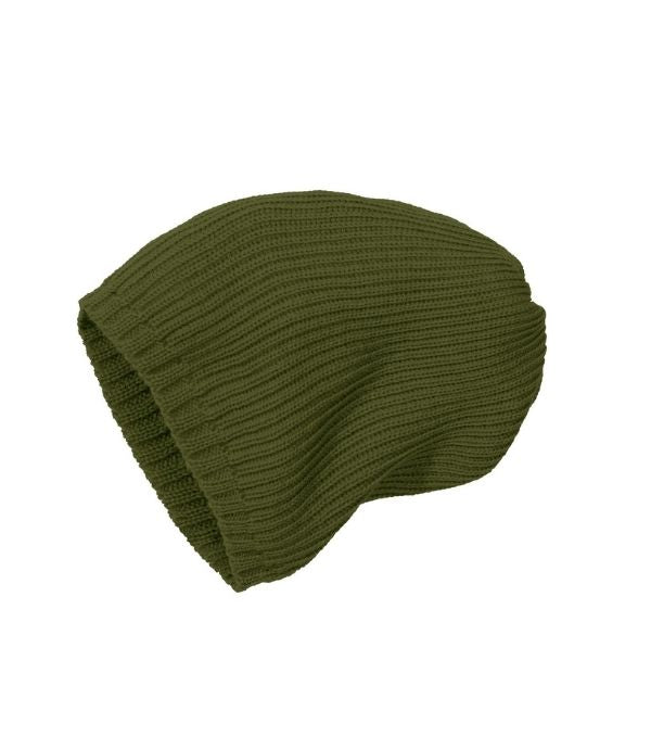 Disana Merino Knit Kids Beanie Olive