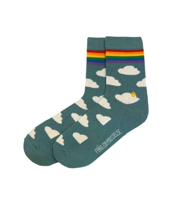 Organic Cotton Kids Socks Rainbow