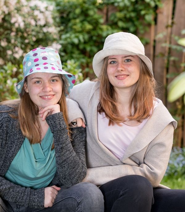 Pickapooh Organic Natural Linen Kids & Adult Sun Hat