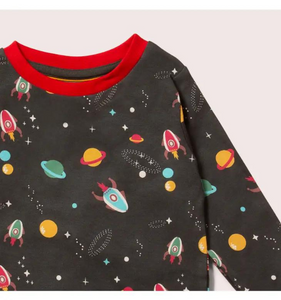 Outer space kids organic pyjamas
