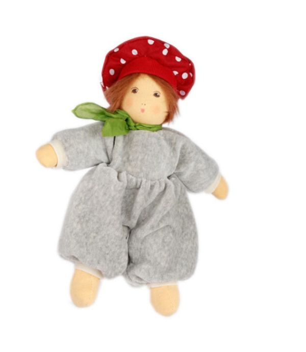 Nanchen Natur Organic Soft Doll Kleines Pilzchen